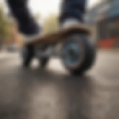 Skateboard wheelbase length impact