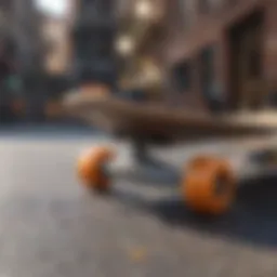 Beginner skateboard setup with essential components