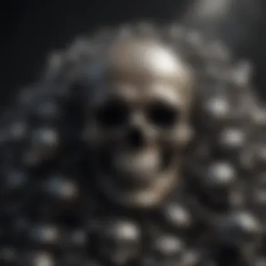 Skull Pile Shirt - Dark Elegance Skull Pile Shirt - Dark Elegance