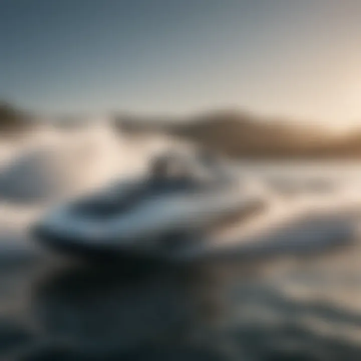 Sleek Watercraft in Motion