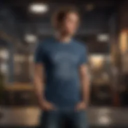 Stylish T-Shirt Mockup