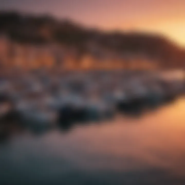 Sunset Over Sant'Antioco Harbor