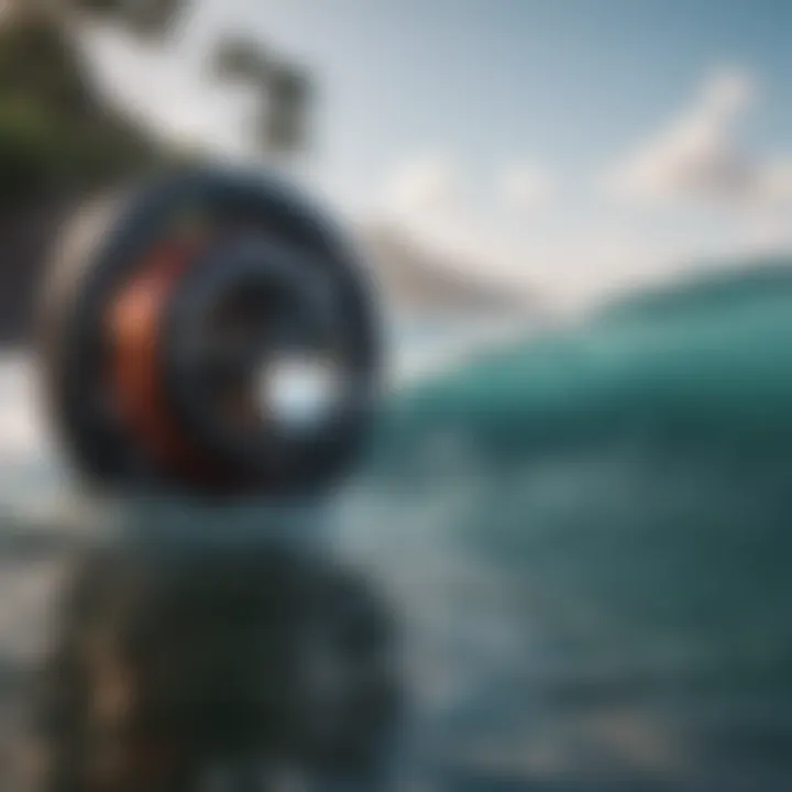 Eco-friendly surf gear promoting sustainability