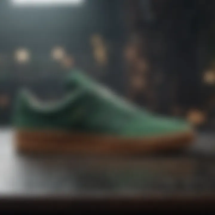 Sustainable Materials Used in Adidas Broomfield Green Sneakers