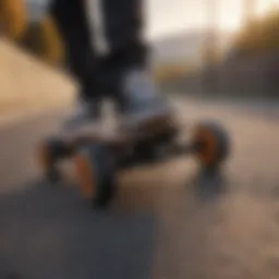 Sleek design of the Swagboard NextGen electric skateboard