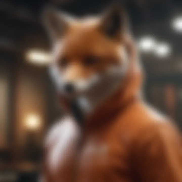 Fox Hoodie with Tech-Infused Fabric