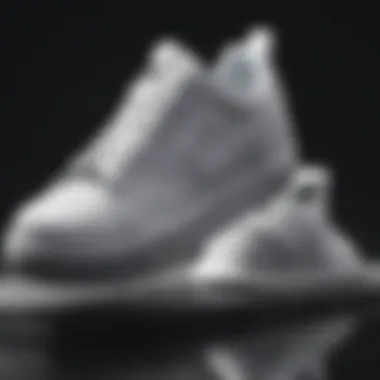 Technology integration in Nike Nyjah White sneakers