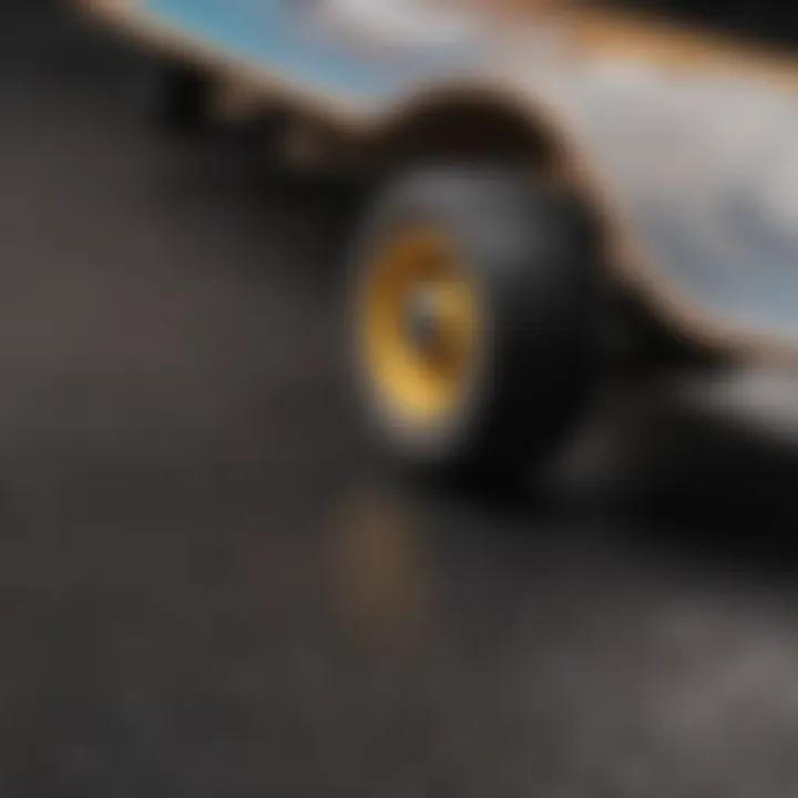 Variety of grip tape types for longboards