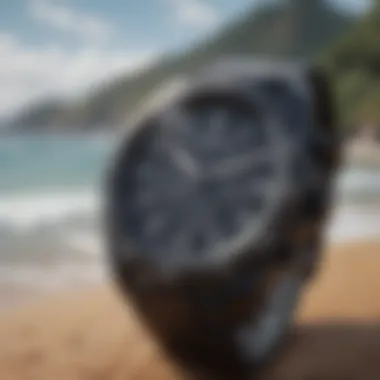 Functionality features of a surf watch
