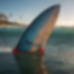 Innovative surftech fin designs showcasing advanced materials