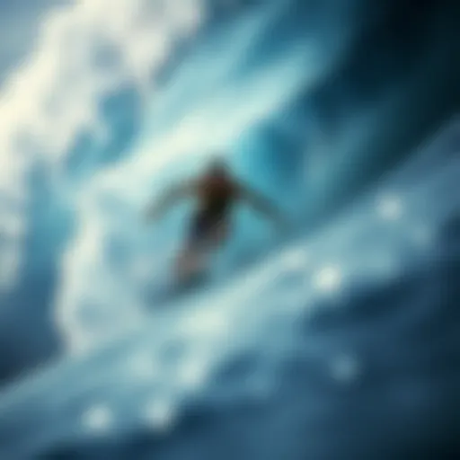 Gerry Lopez riding a perfect wave