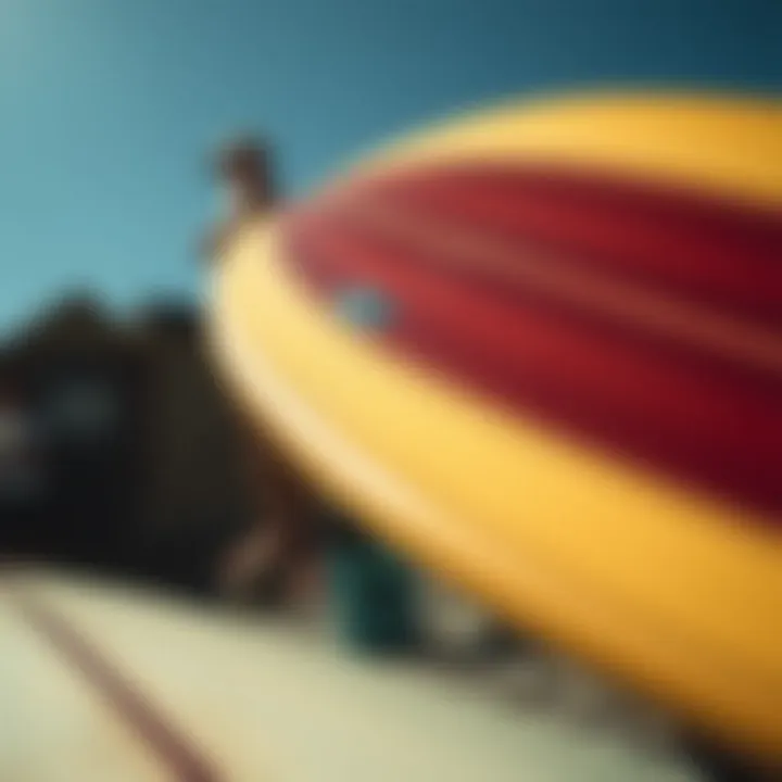 Vintage surfboards designed by Gerry Lopez
