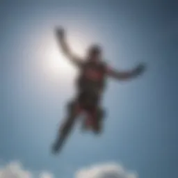 Thrilling Skydiving Experience at Hanes Store