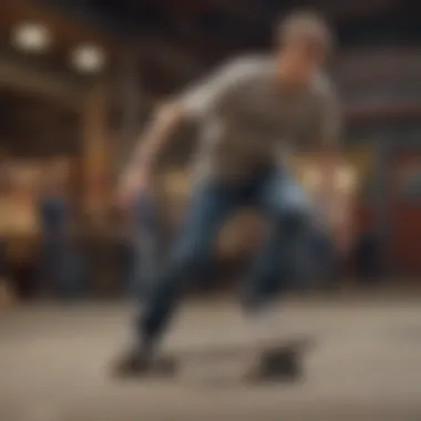 The Evolution of an Icon: Tony Hawk’s Journey A nostalgic timeline showcasing the evolution of Tony Hawk's career