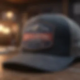 Trucker Hat with Retro Americana Patch
