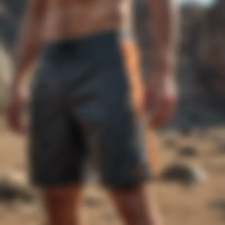 Performance-enhancing boardshorts materials