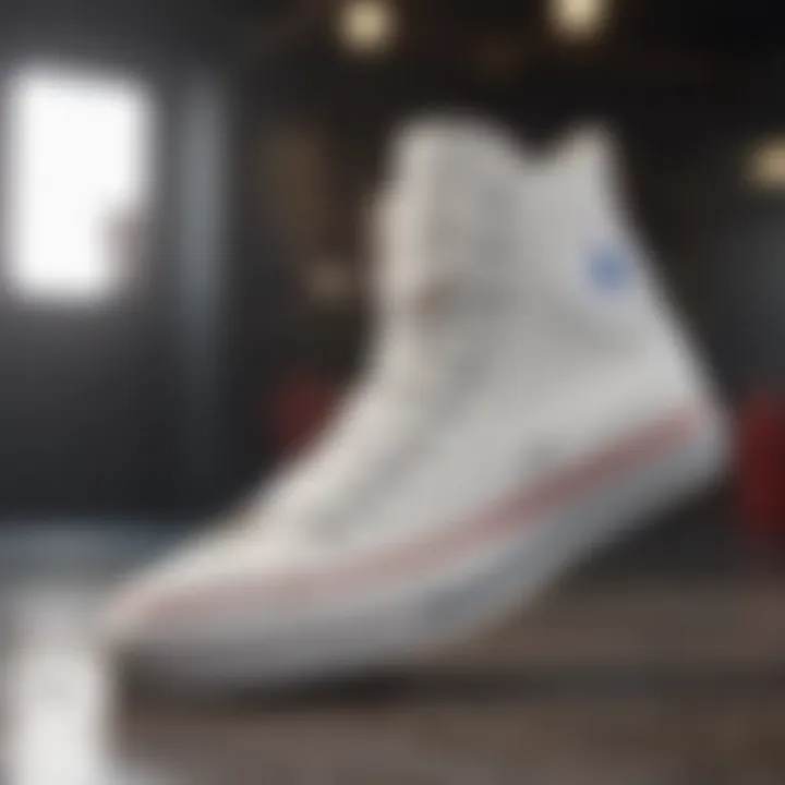 Convers White Shoes Showcase of Advanced Technology