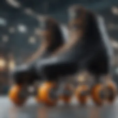 Tailored Customization Features Illustration showcasing customized fit options for roller skates