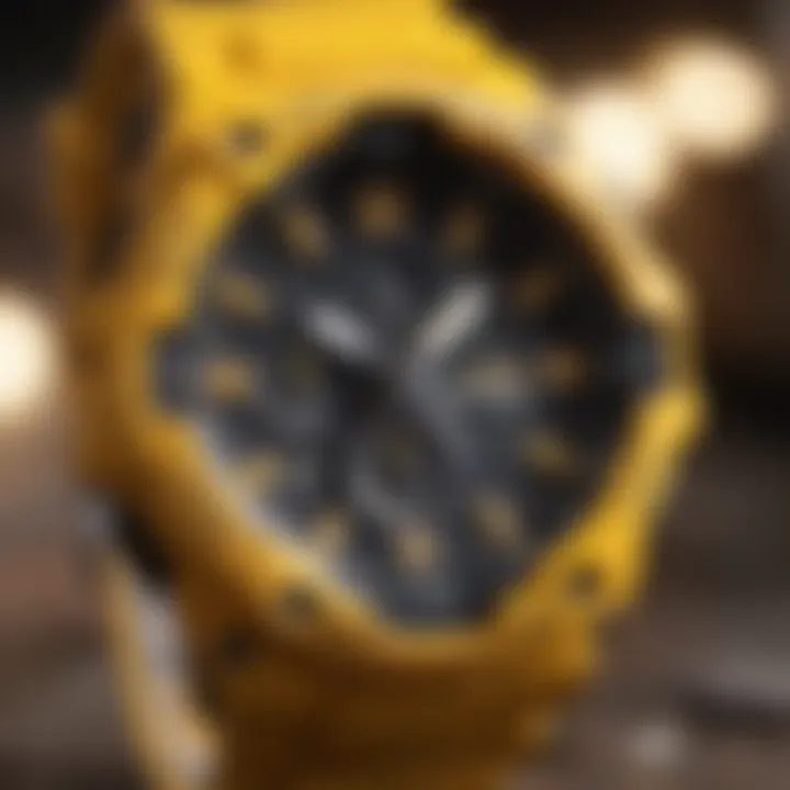 Bold and Vibrant Yellow G Shock Watch