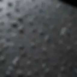 Close-up of fiberglass board texture showcasing its durability