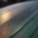 Close-up of a shortboard showcasing its sleek design