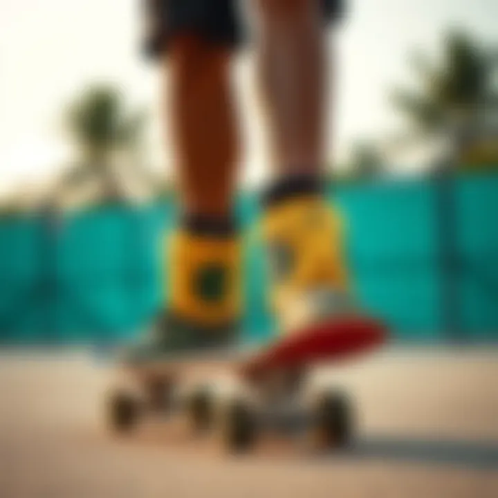 Variety of Ankle Guards for Skaters Different types of ankle guards showcased for skateboarders