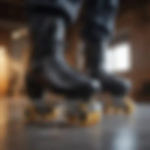 Innovative design of USD skates showcasing advanced technology