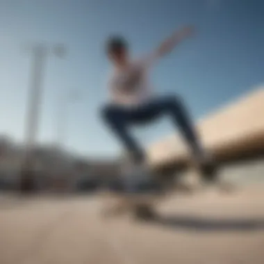 Skateboarder executing a kickflip while wearing Vans Slip-Ons