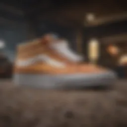 Vans Ultratrange youth footwear close-up showcasing design and material