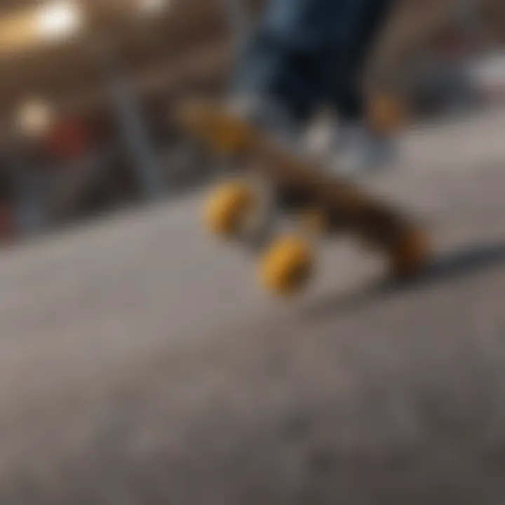 Different types of skateboard grind stoppers showcased