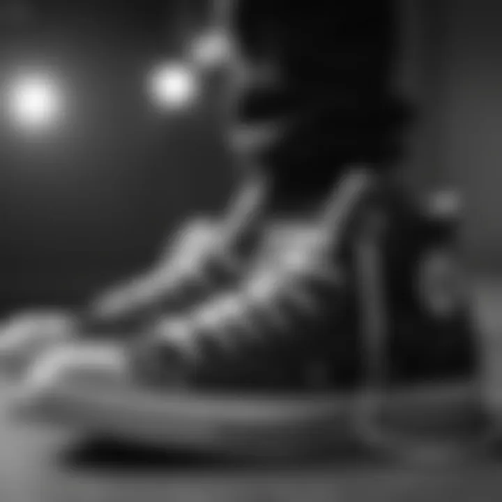 Converse All Star Chuck Taylor Sneakers in Monochrome Style