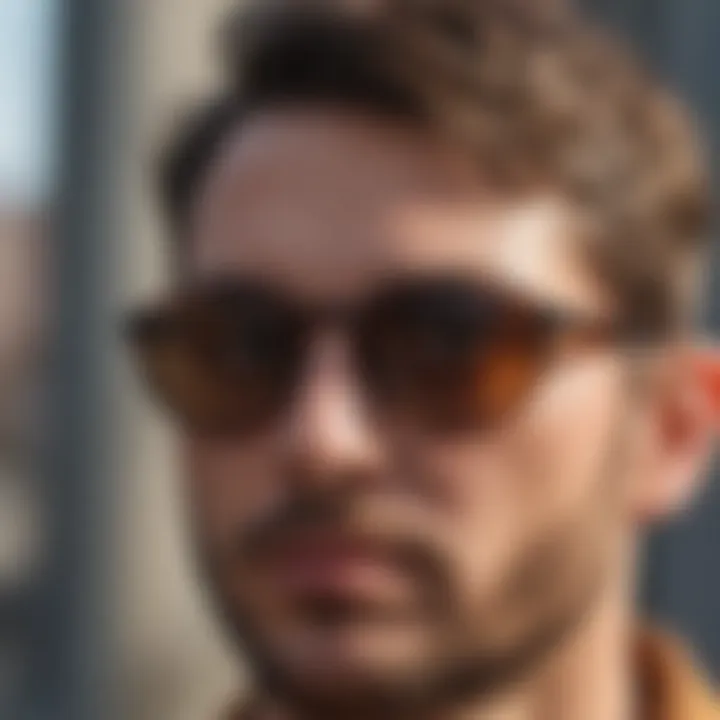 Vintage-Inspired Round Sunglasses with Tortoiseshell Frames