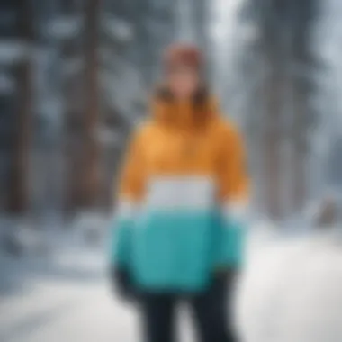 Color Options of Virtika Snowboard Jacket Comparison of various color options available for the Virtika snowboard jacket
