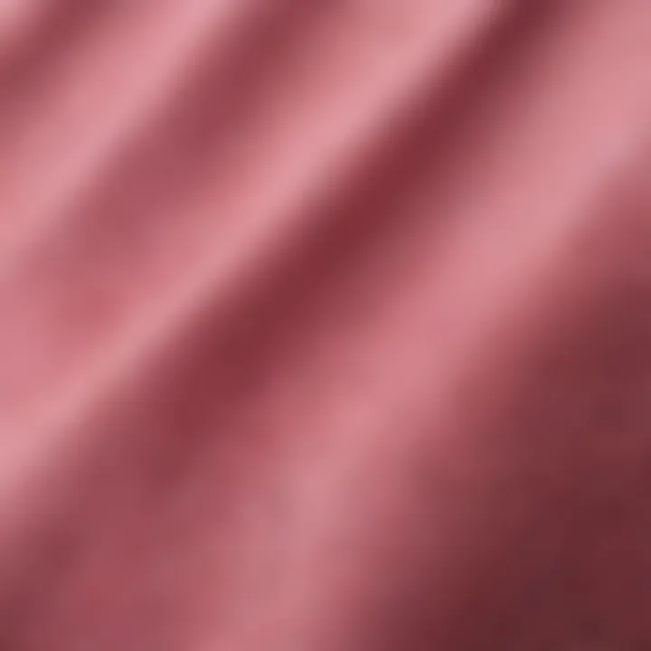 Close-up of the fabric texture of VS Pink Bike Shorts showcasing breathability and comfort.