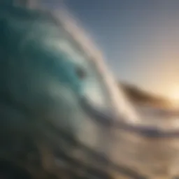 Innovative surfboard design concept