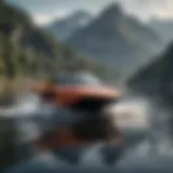 Waydoo Flyer on water showcasing its sleek design