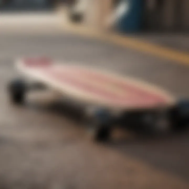 Graph showcasing longboard deck shapes and their characteristics