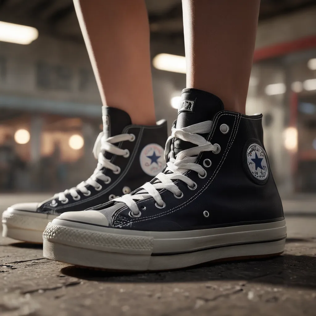 Elevate Your Style with Converse Hi Top Platform Sneakers